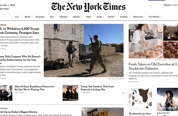 Preview image for The New York Times