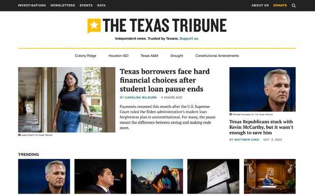Preview image for Texas Tribune